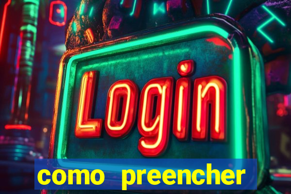 como preencher recibo de pagamento